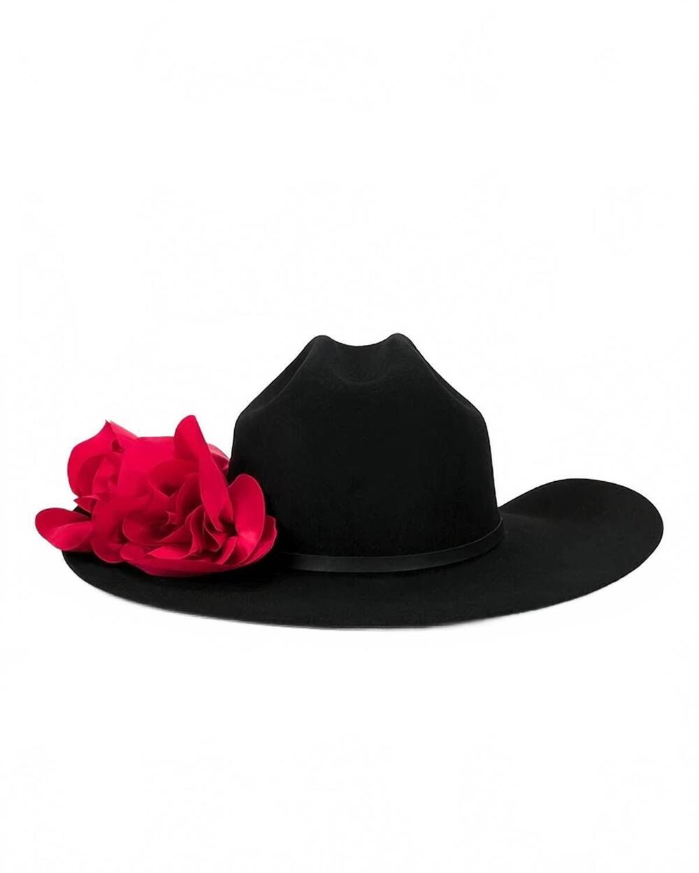 NEW WILLY CHAVARRIA men's felt hat in black